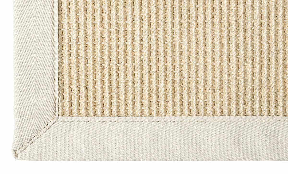 Teppich Sisal carpetz - cremeweiß – nach Santa Maß
