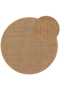 Sisalteppich rund Greta, Cream