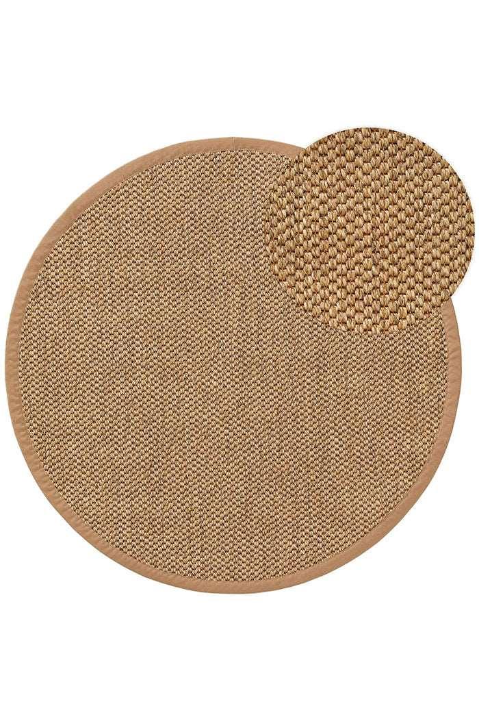 Sisalteppich rund Greta, Cream
