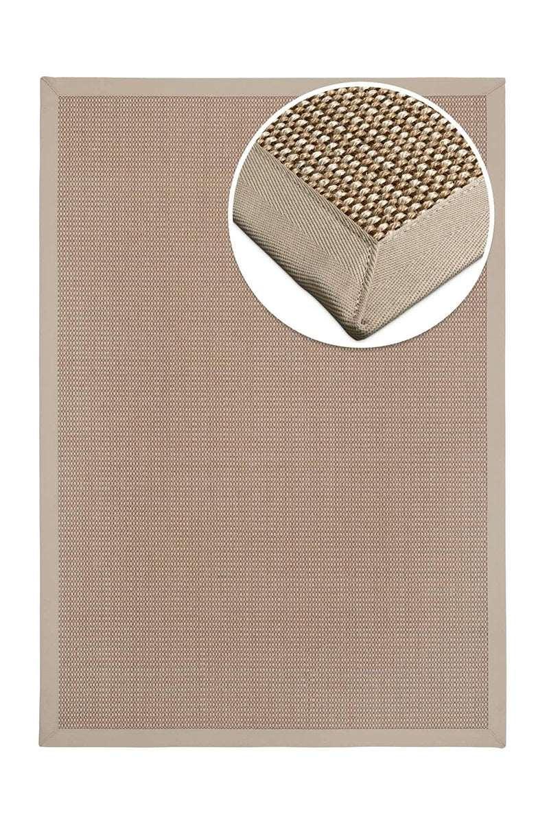 Sisal Teppich Linen natur/hellbraun