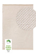 Carpet Kiah made of recycled material - In &amp; Outdoor, Cream 