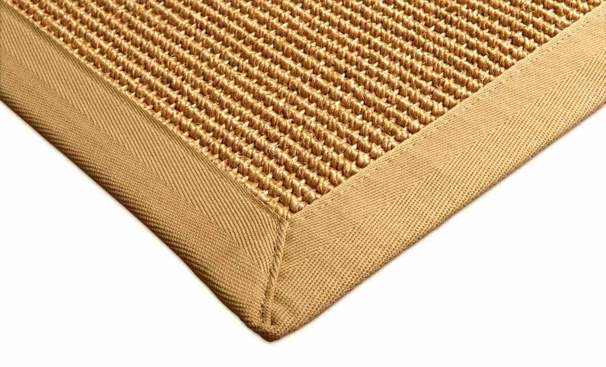 Teppich Sisal Santa gelbgold - carpetz