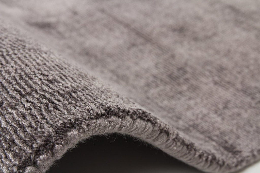 Teppich Luxury 110 Viskose, grau - carpetz