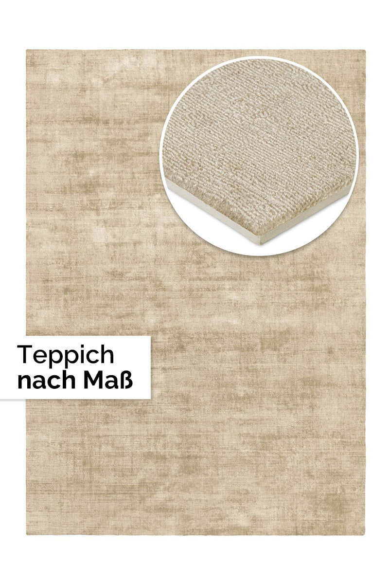 Teppich Essential Moonstruck - nach Maß | Lyocell (Tencel)
