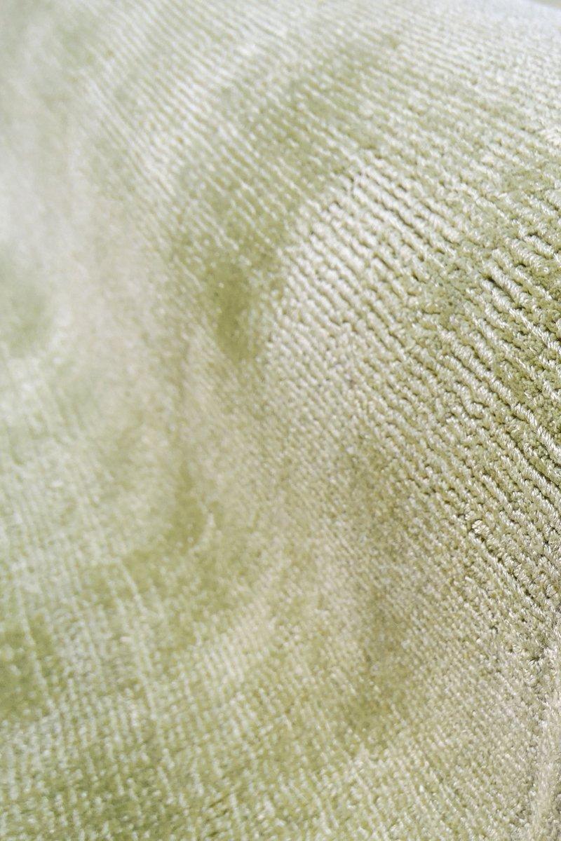 Teppich Viskose Luxury 110, edelgrün - carpetz