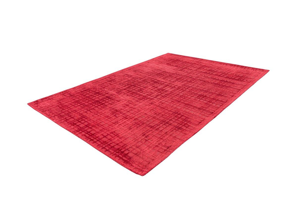 Teppich Viskose Karma 125 rot, Viskoseteppich - carpetz