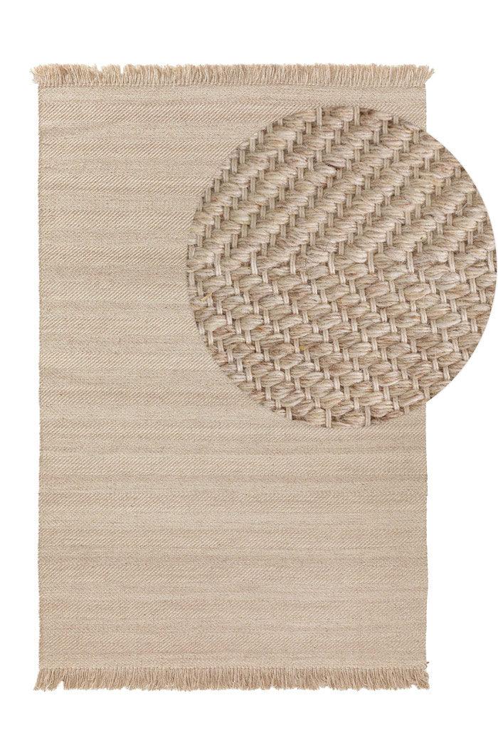 Wollteppich Lars, Beige - carpetz